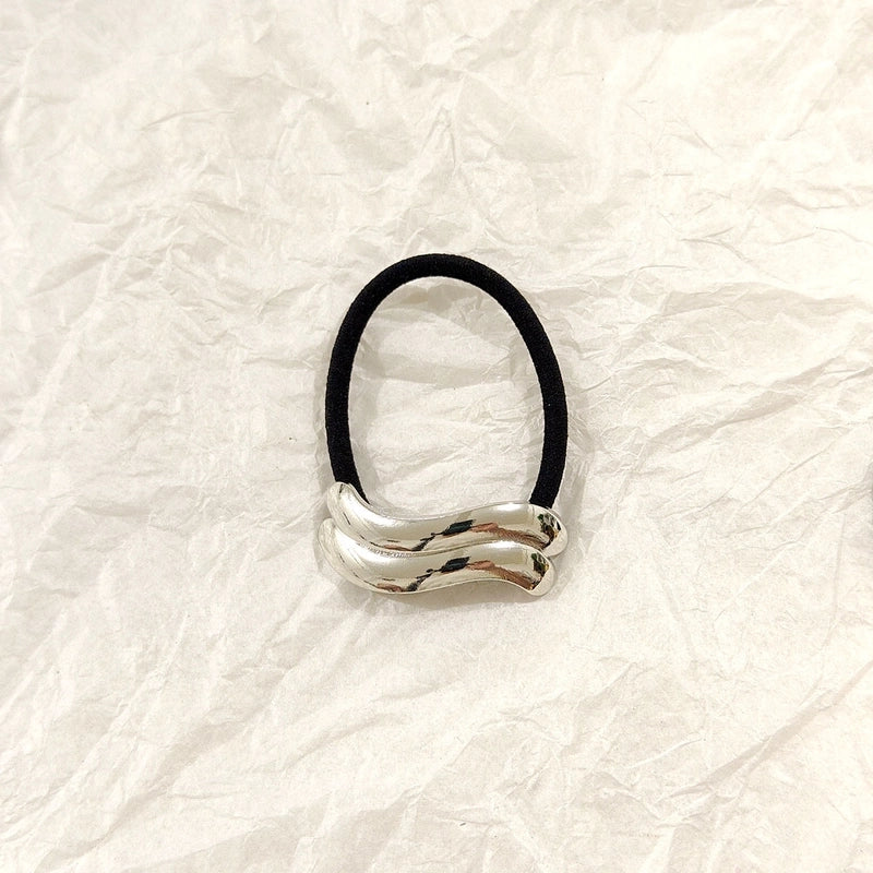 Streetwear Women’s Geometric Alloy Plating Hair Tie