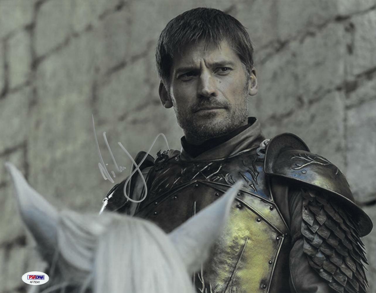 Nikolaj Coster Waldau Signed Game of Thrones Auto 11x14 Photo Poster painting PSA/DNA #AF79341