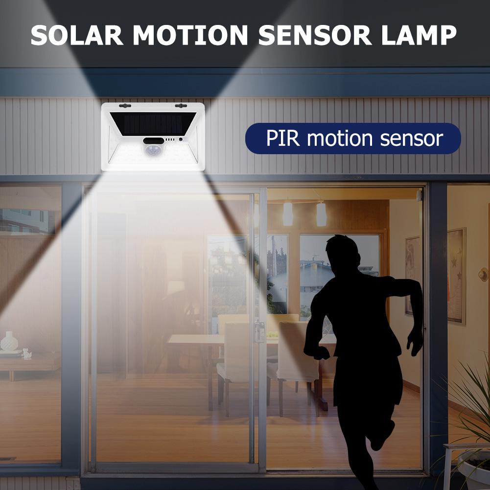 

34 LED Solar Waterproof 3 Modes Motion Sensor Wall-Outdoor Solar Light, 501 Original