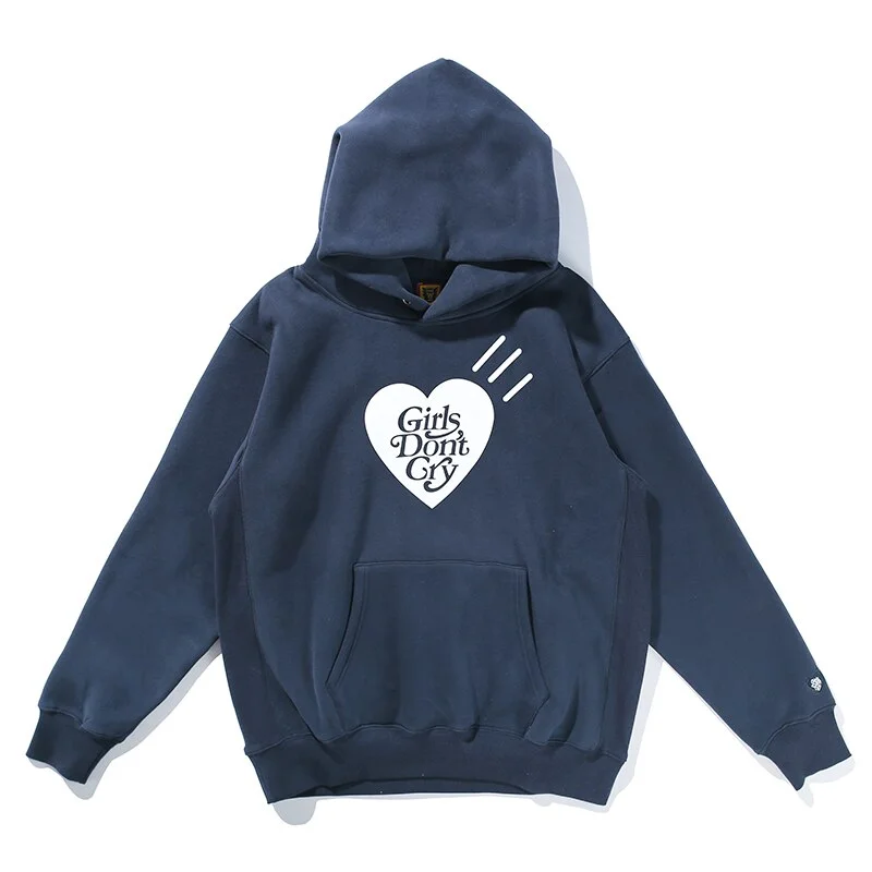 Japanese Retro Stranger Things Ovesize Human Made Hoodies Men Women Harajuku Pullover Oversize Casual Fleece Hooded Sweatshirts