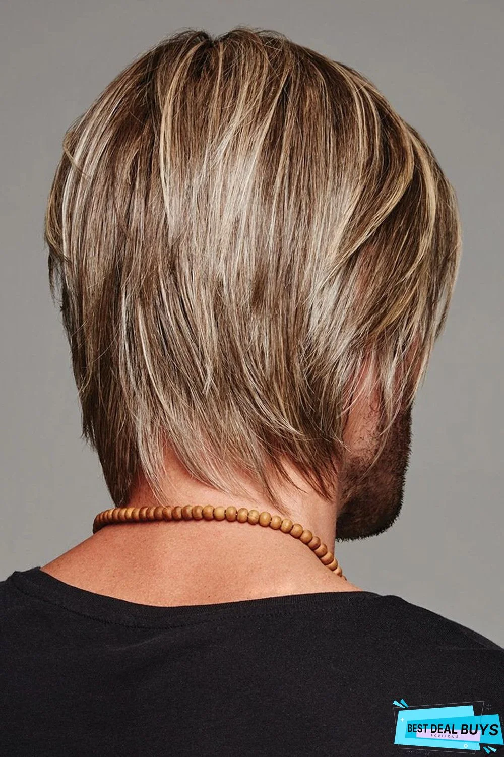 False Hair Cover Africa Short Curly Hair Hood Chemical Fiber Hair High Temperature Silk Male Wig