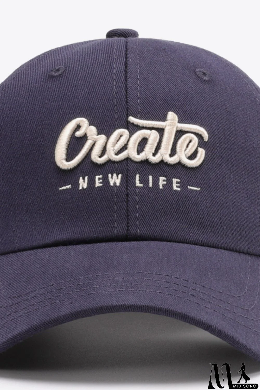 MidiSono - CREATE NEW LIFE Adjustable Cotton Baseball Cap