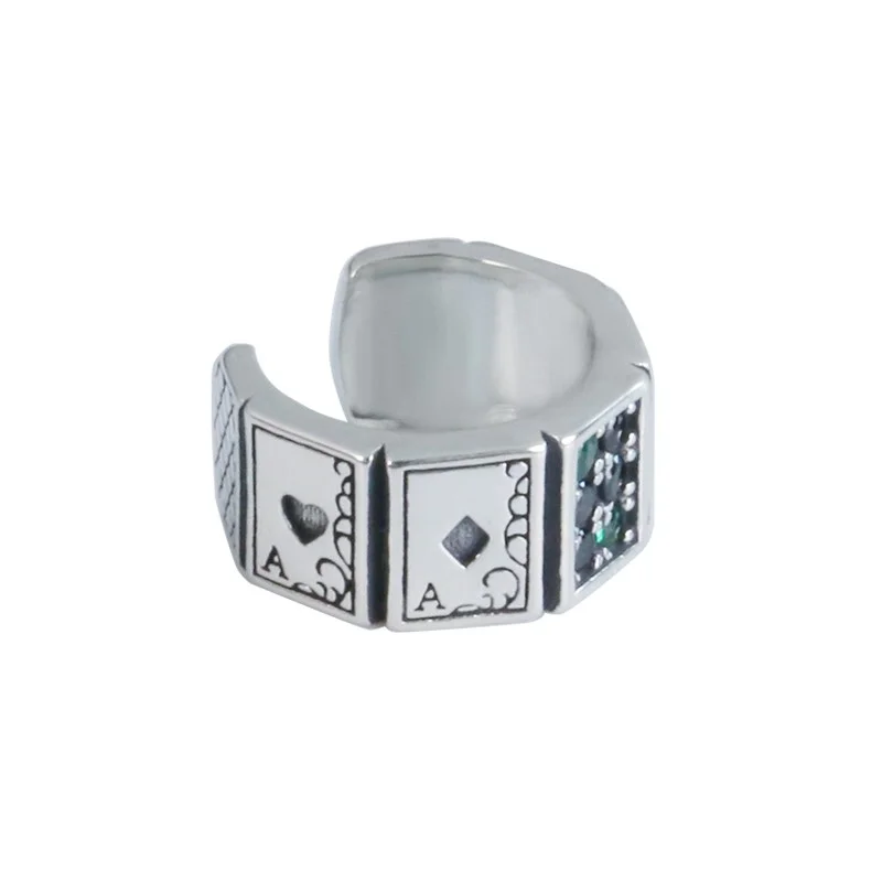 SMAWELL Men's 925 sterling Silver Stud earrings