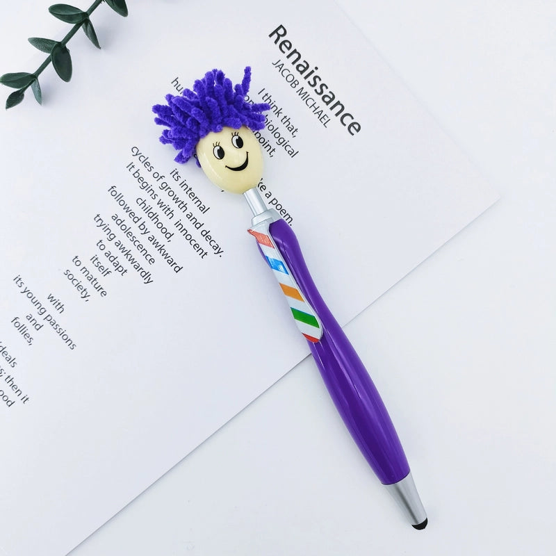 1 Piece Cartoon Class Learning ABS Plastic Cute Ballpoint Pen