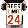 Beer Limit 24 - Metal Tin Signs(8*12Inch/12*16Inch)
