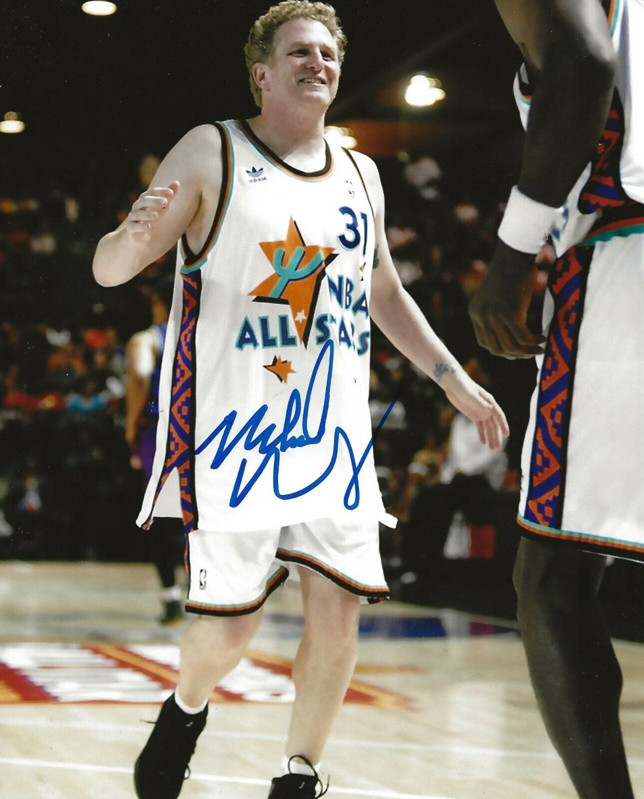 Michael Rapaport Big Three signed Basketball 8x10 Photo Poster painting autographed Atypical 2