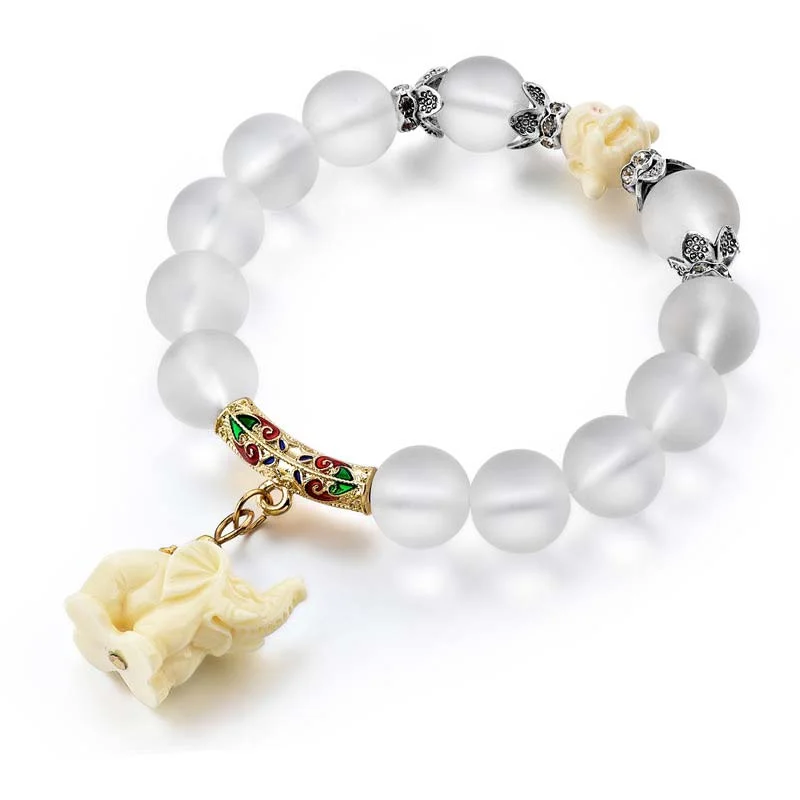 Elephant Buddha Luck Charm Bracelet