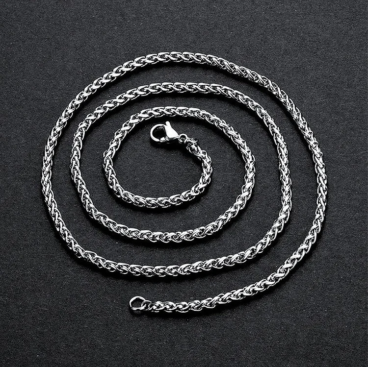 5mm Chain Necklace Stainless Steel