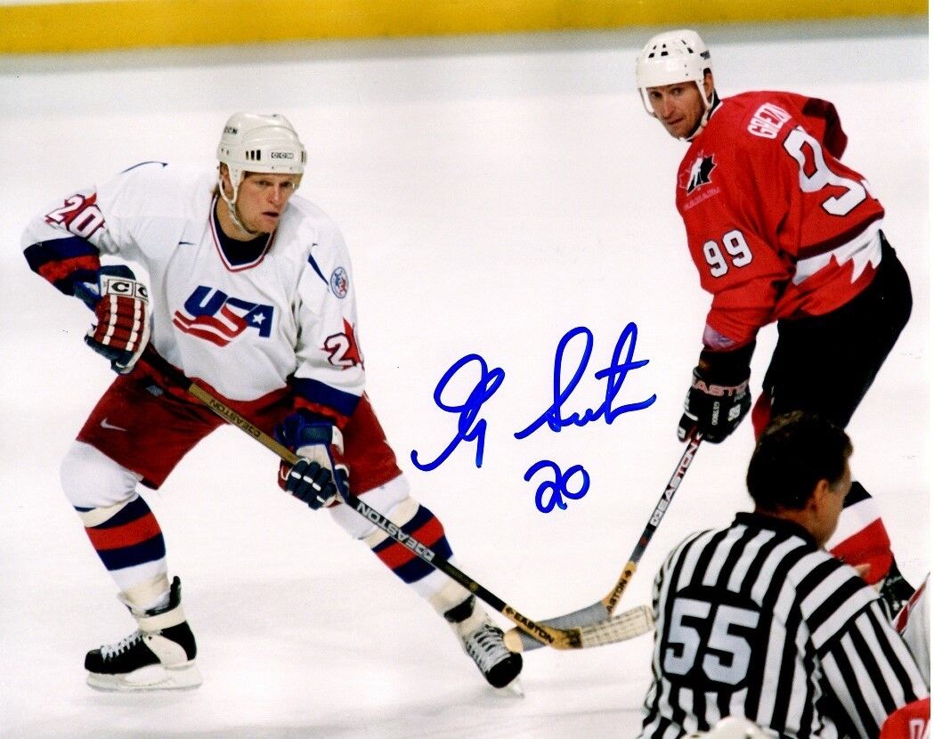 Signed 8x10 GARY SUTER USA Autographed Photo Poster painting - w/ COA