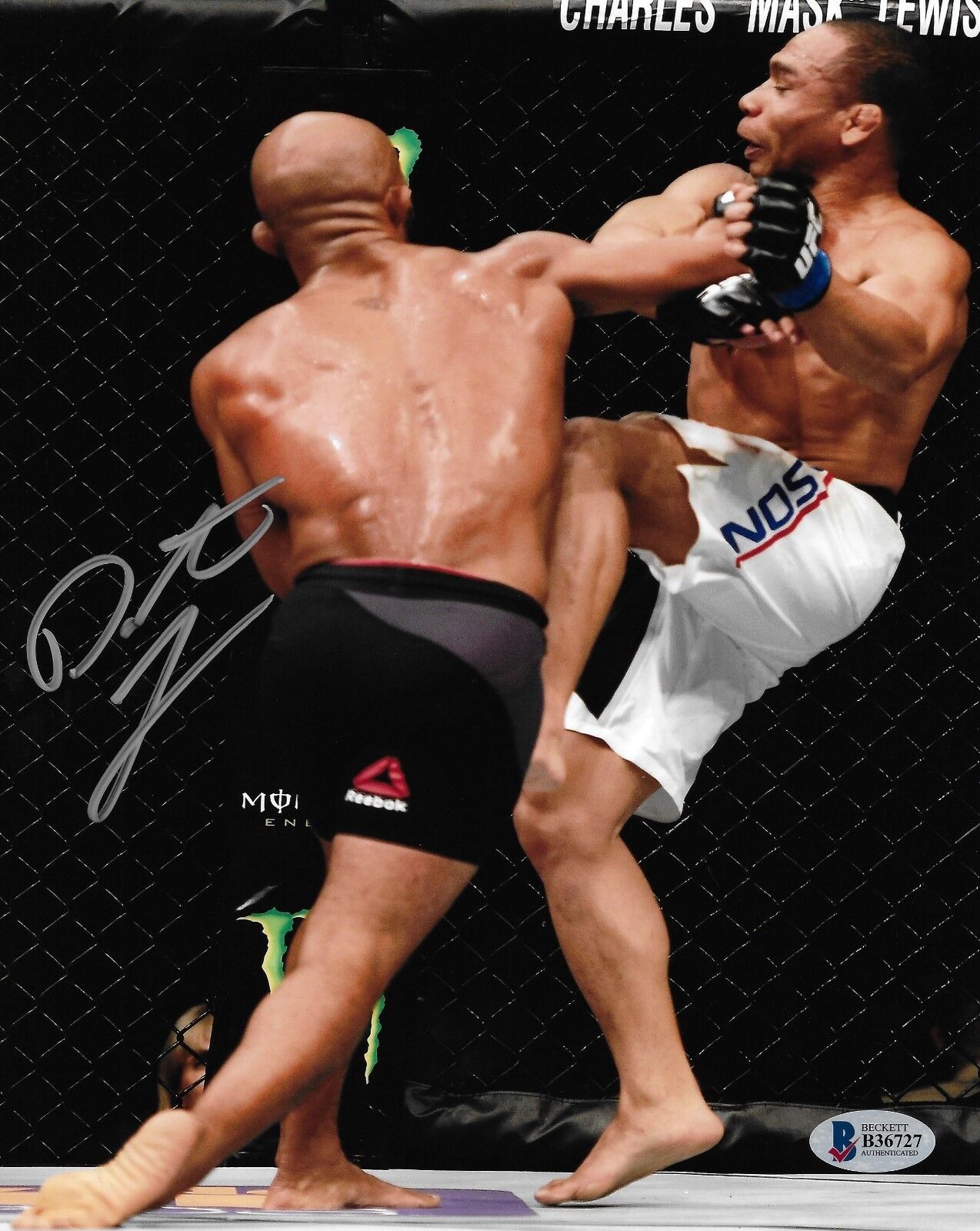 Demetrious Johnson Signed 8x10 Photo Poster painting BAS Beckett COA UFC 191 Picture Autograph 1