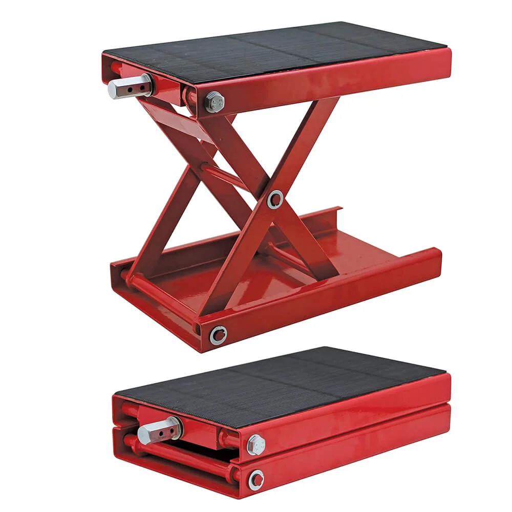 Wide Deck Motorcycle Scissor Jack