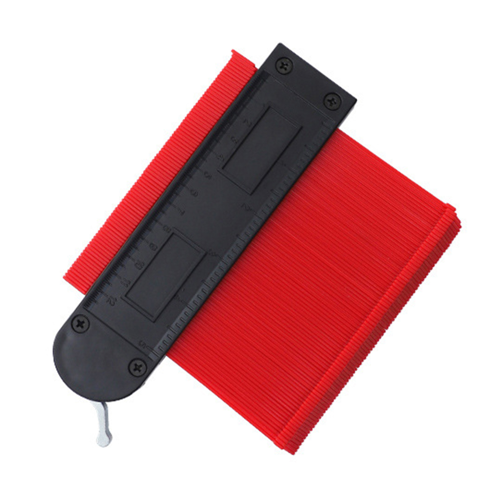 

Plastic Profile Copy Duplicator Template Wood Marking Contour Gauge (Red), 501 Original