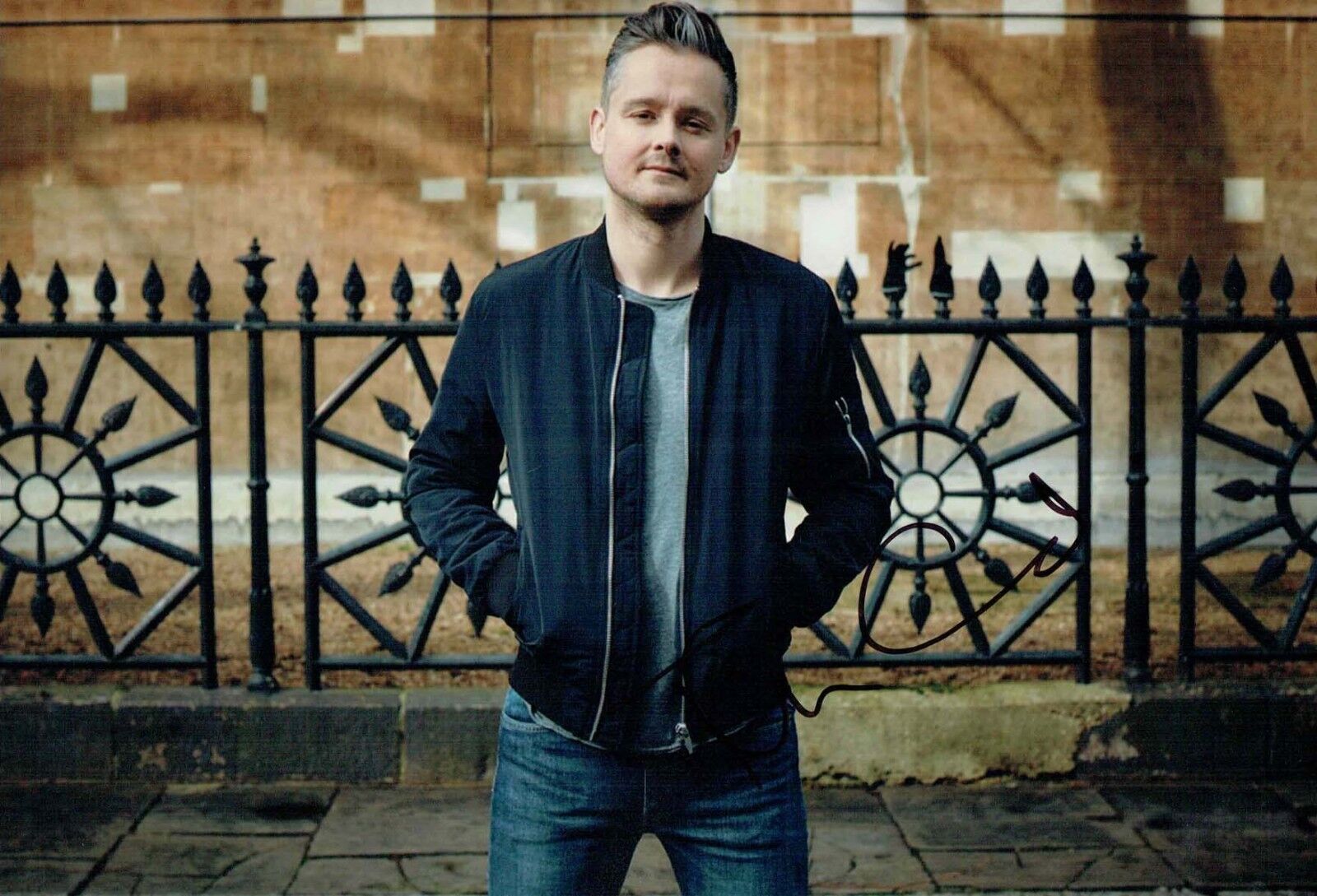 Tom CHAPLIN 2018 Signed Autograph 12x8 Photo Poster painting 3 Keane Lead Singer AFTAL COA