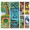 Bookmark-Lord Of The Rings-11CT Stamped 3 Strands Cross Stitch-25*8CM