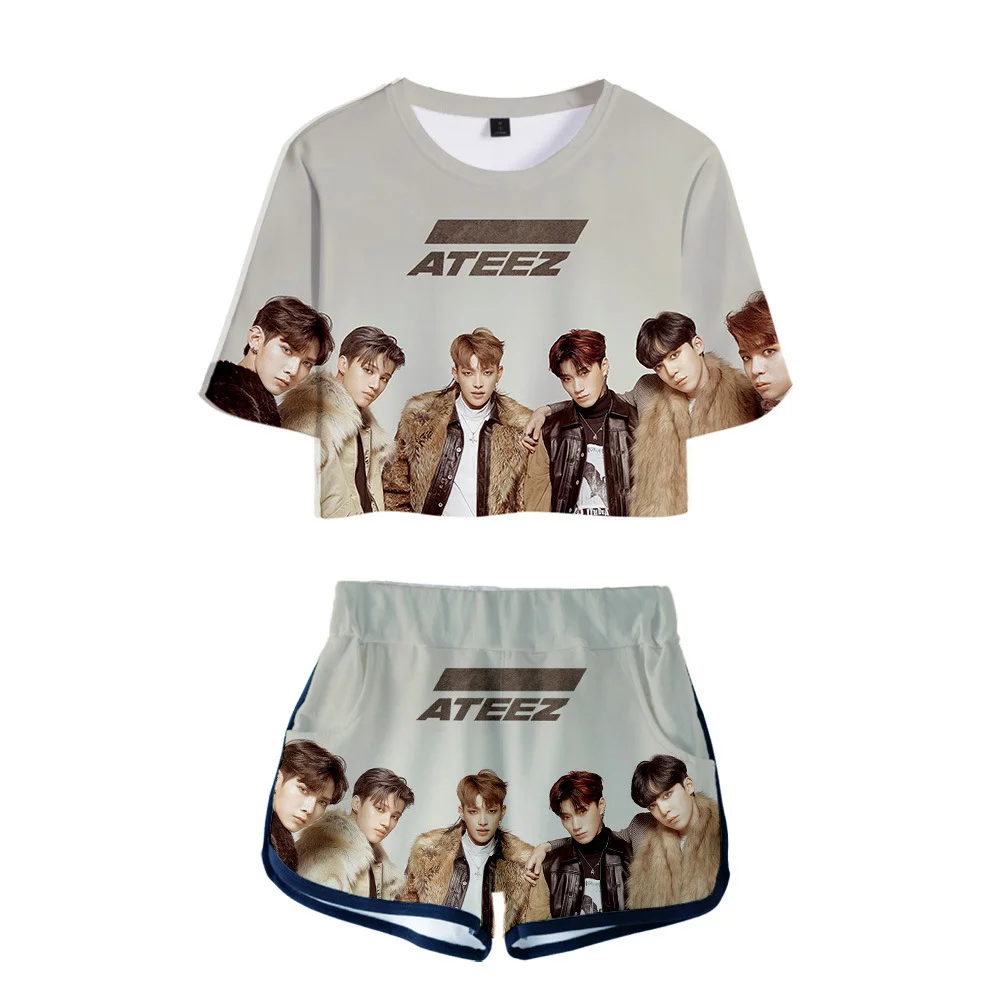 ATEEZ T-Shirt and Shorts Set
