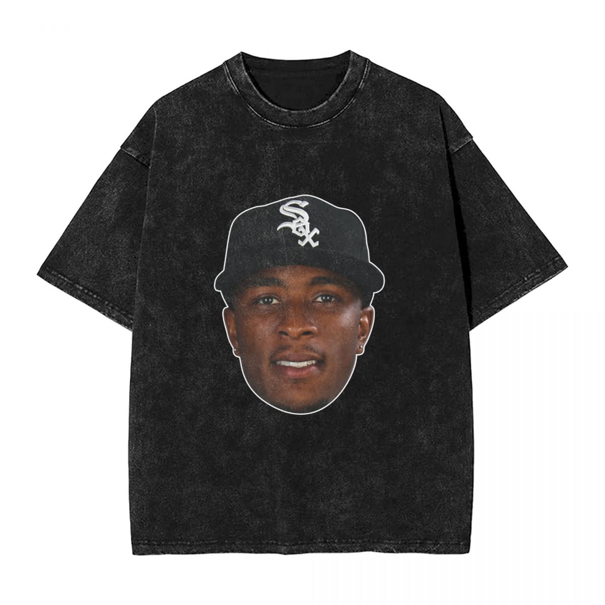Chicago White Sox Tim Anderson Washed Oversized Vintage Men's T-Shirt