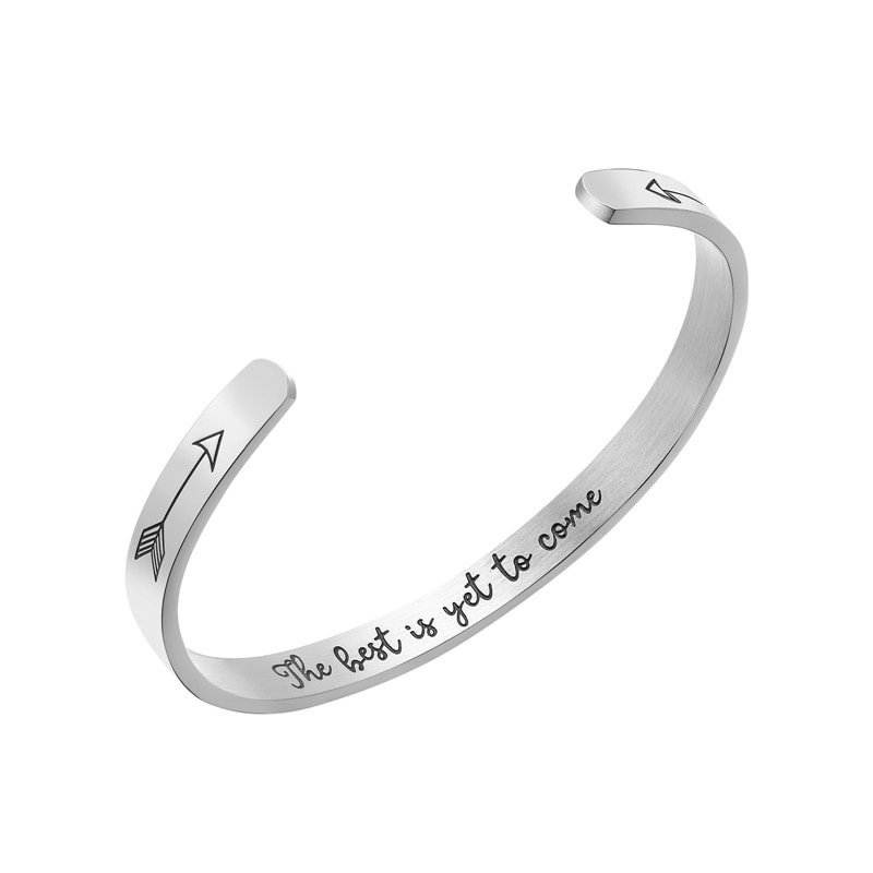 BTS Yet To Come Silver Bracelet