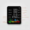6 in 1 CO2 TVOC HCHO PM2.5 Detector LCD Digital Temperature Humidity Tester