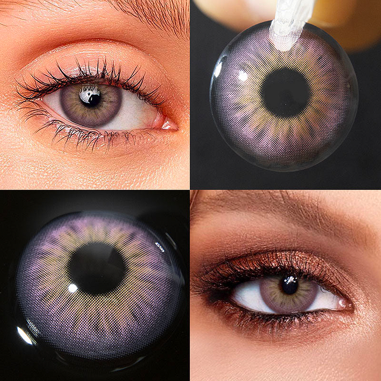 Kanami Purple Contact Lenses LENSUS