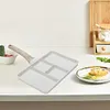 4Cup Egg Frying Pan Nonstick Breakfast Omelet Pan for Gas Stove Induction Cooker