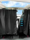 Car Isolation Curtain Protects Privacy Rear Curtain Vehicle Car Accessories (L)