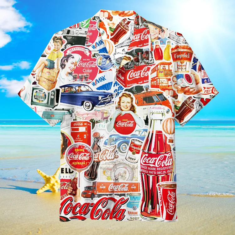Your favorite Coca-Cola |Unisex Hawaiian Shirt