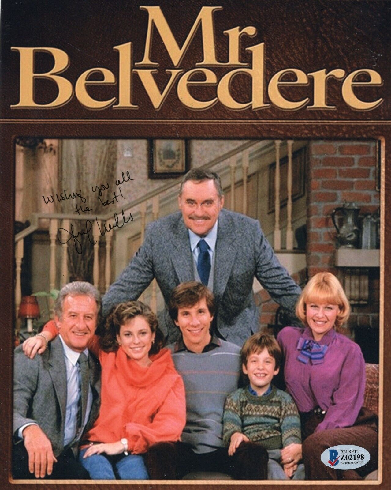 Tracy Wells Signed Mr. Belvedere 8x10 Photo Poster painting w/Beckett COA Z02198 Heather Owens