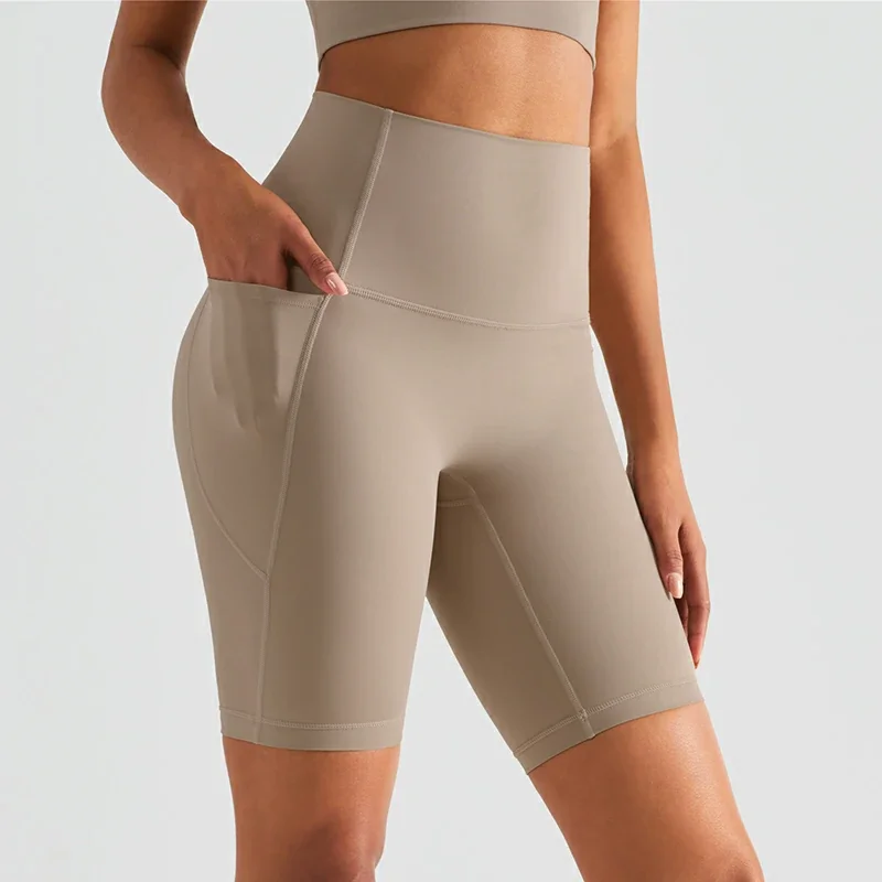 Gravel athletic shorts with side pockets at Hergymclothing sportswear online shop
