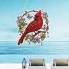 Bird DIY Diamond Painting Acrylic Special Shape Pendant Hanging Kit