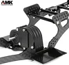 AMK Axial SCX10 313mm Wheelbase DIY Upgrades Metal Frame with Carbon Fiber Chassis Rail Builders Kit Adapt to 1/10 RC Crawler Body for Expert Players