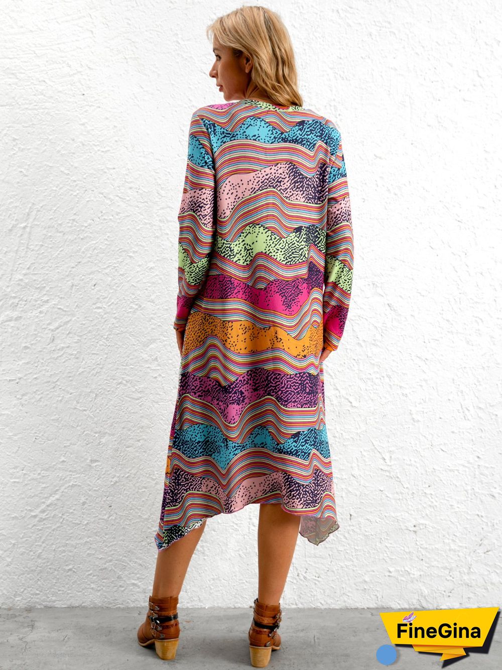 Loosen Vintage Knitting Dress