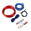Amplifier Installation Wires 2000W Car Power Amplifier Wiring Kit 8GA Auto Parts