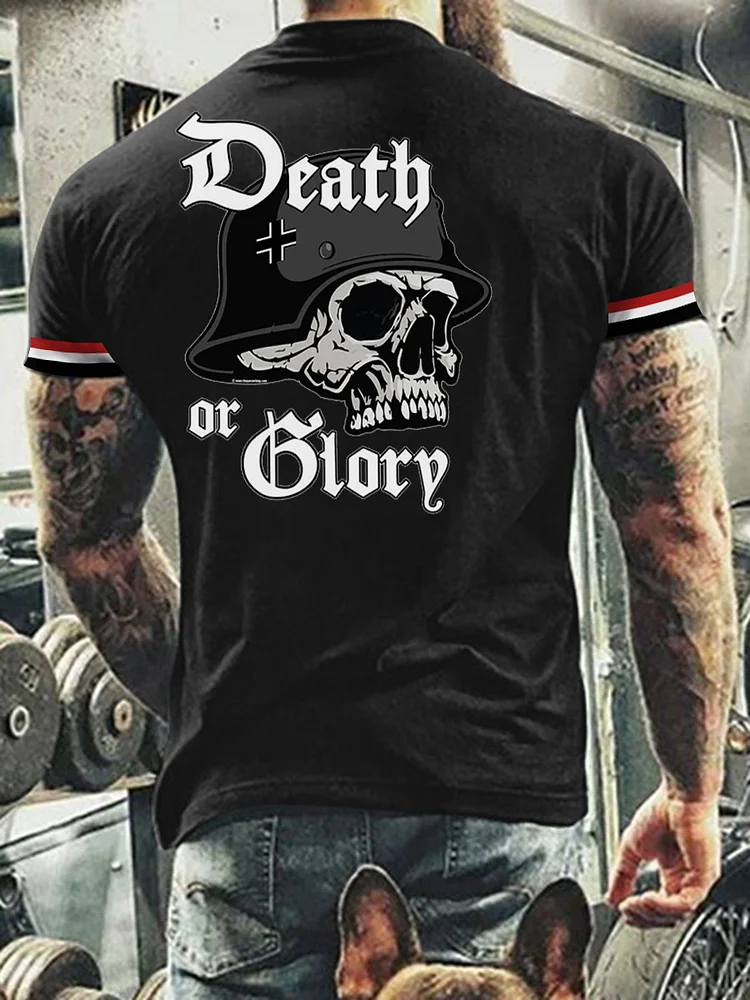 T-Shirt für Tod oder Ruhm der Männer