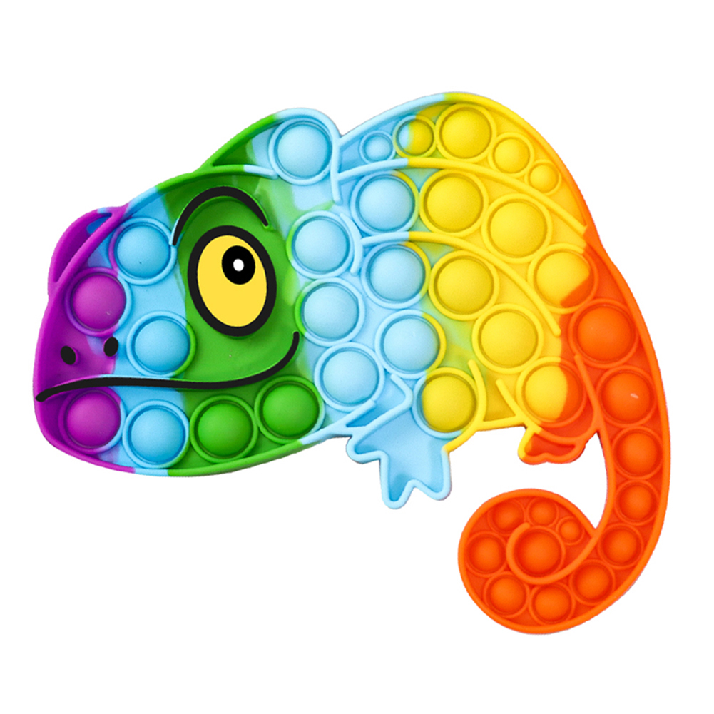 

Chameleon Silicone Push Bubble Toys Anti-Stress for Autism Special Needs, 501 Original