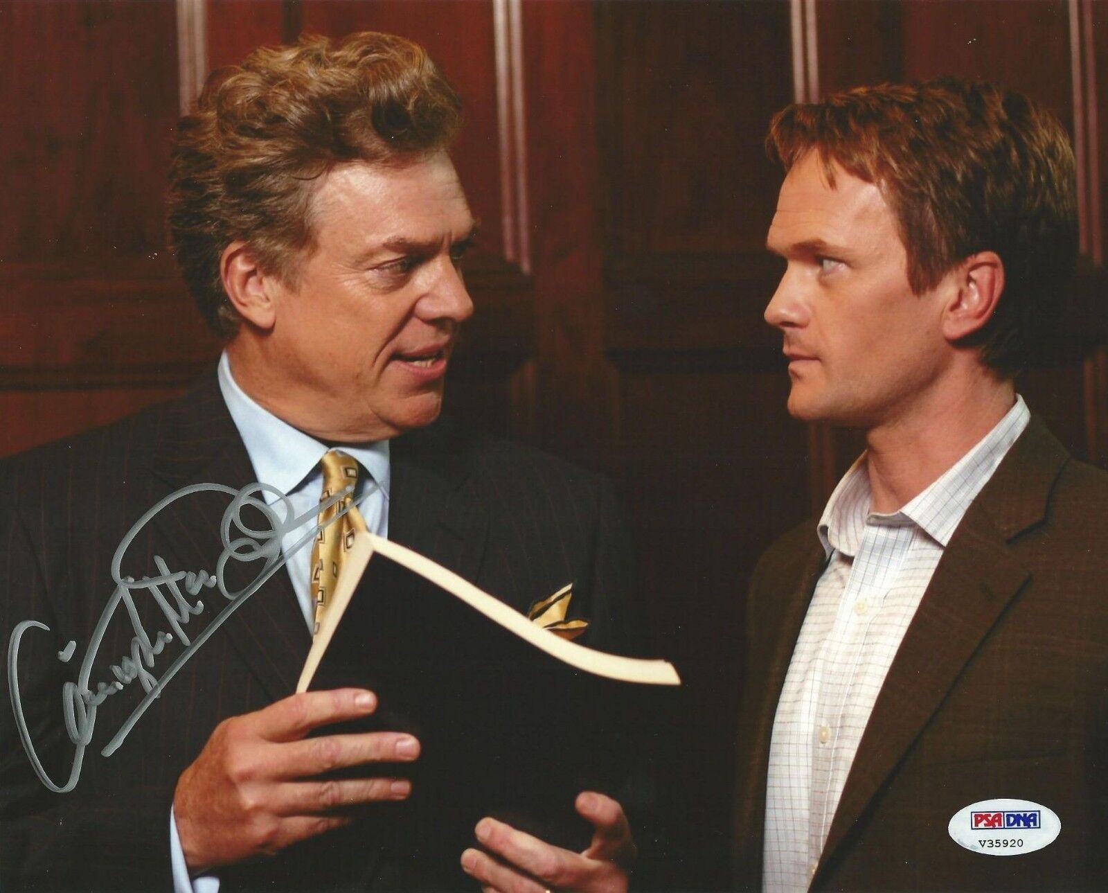 Christopher McDonald Signed 8x10 Photo Poster painting PSA/DNA COA Picture w Neil Patrick Harris