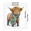 (Counted/Stamped) Cute Yak-11CT Cross Stitch 40*45cm/15.75*17.72in