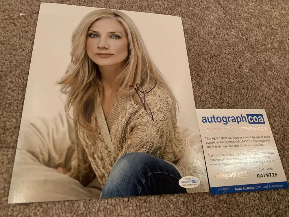 JOELY RICHARDSON SIGNED 8x10 Photo Poster painting PROOF AUTOGRAPHED NIP TUCK 3