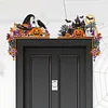 2pcs DIY Diamond Painting Halloween Door Corner Frame Wood(Halloween atmosphere)