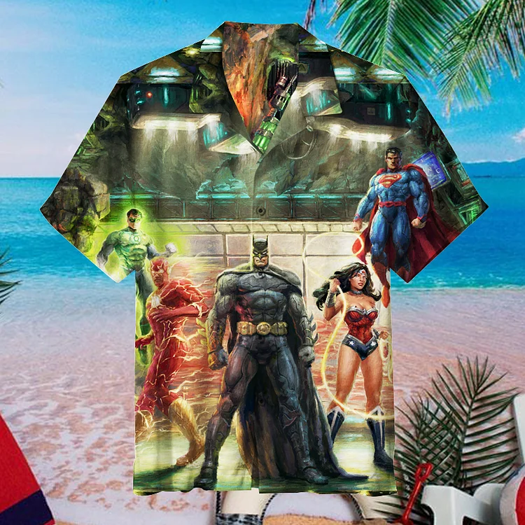 DC Batman|Unisex Hawaiian Shirt