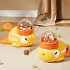 The Little Yellow Duck Pet Feeder Can Be Pressed And Rotated To Release Food And Relieve Boredom