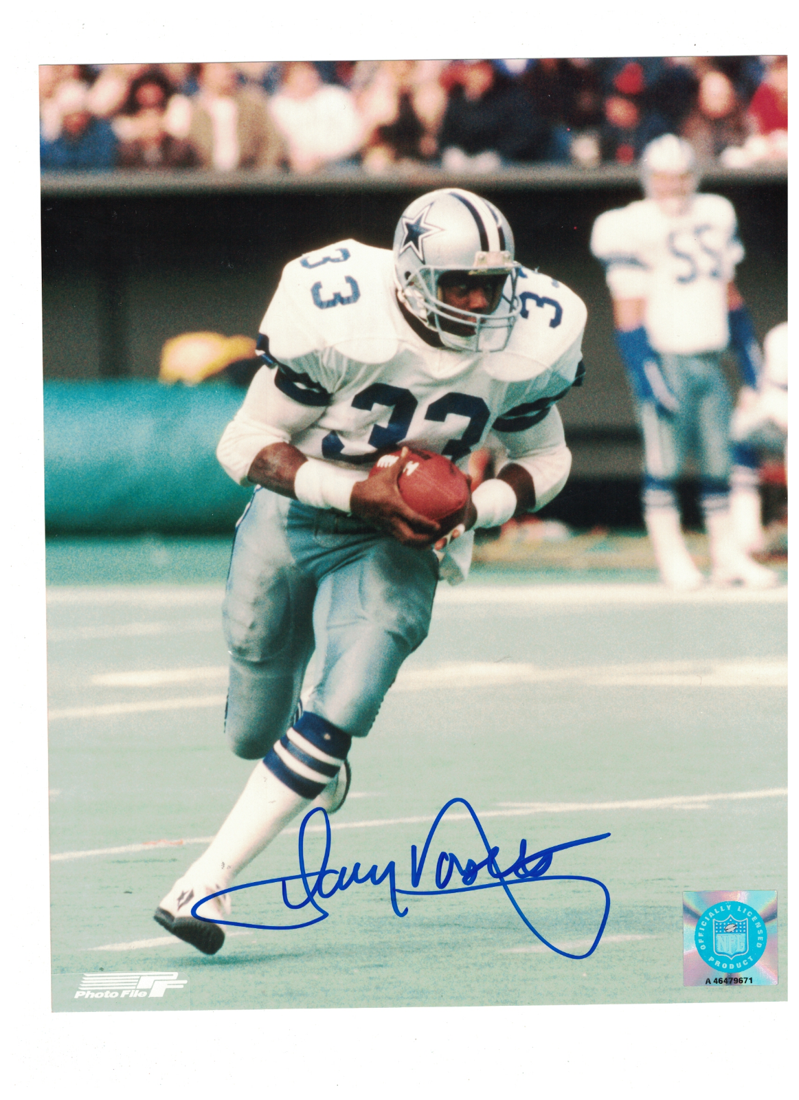 Tony Dorsett Dallas Cowboys HOF Signed 8x10 Football Photo Poster painting W/Our COA