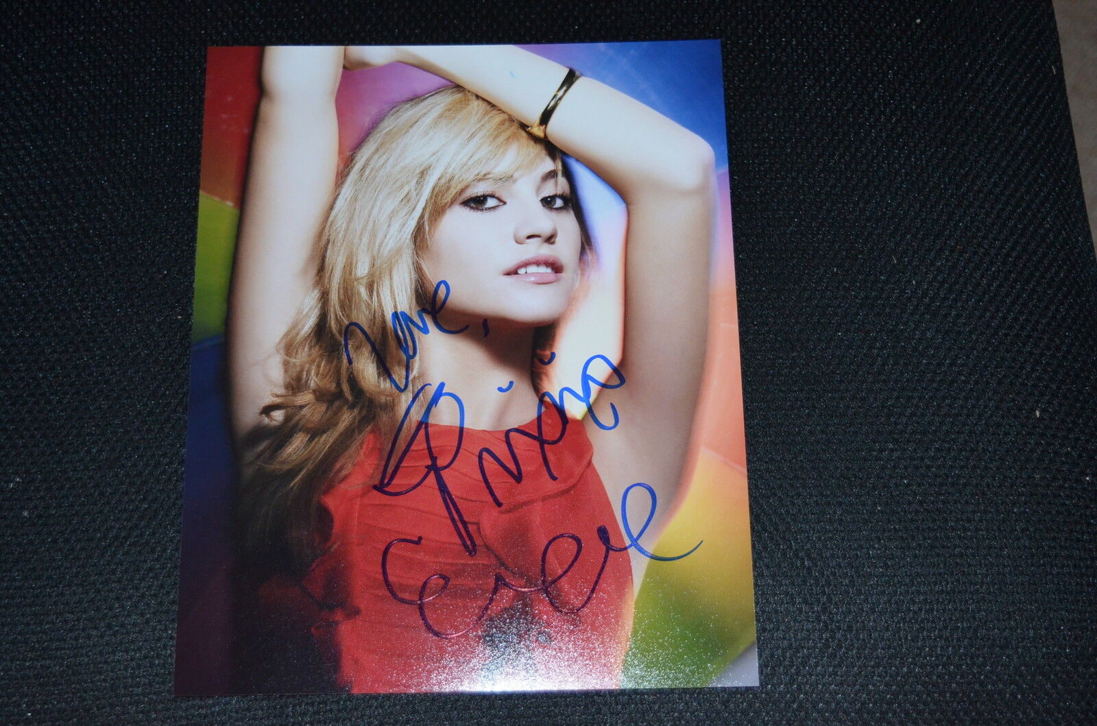 PIXIE LOTT signed autograph In Person 8x10 (20x25 cm) BRITISH SINGER