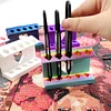 Diamond Painting Tweezer Holder, 10-Slot Heart Cutout Storage Stand for Diamond Art Tools