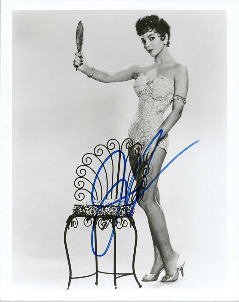 Joan Collins Signed Autographed Glossy 8x10 Photo Poster painting - COA Matching Holograms