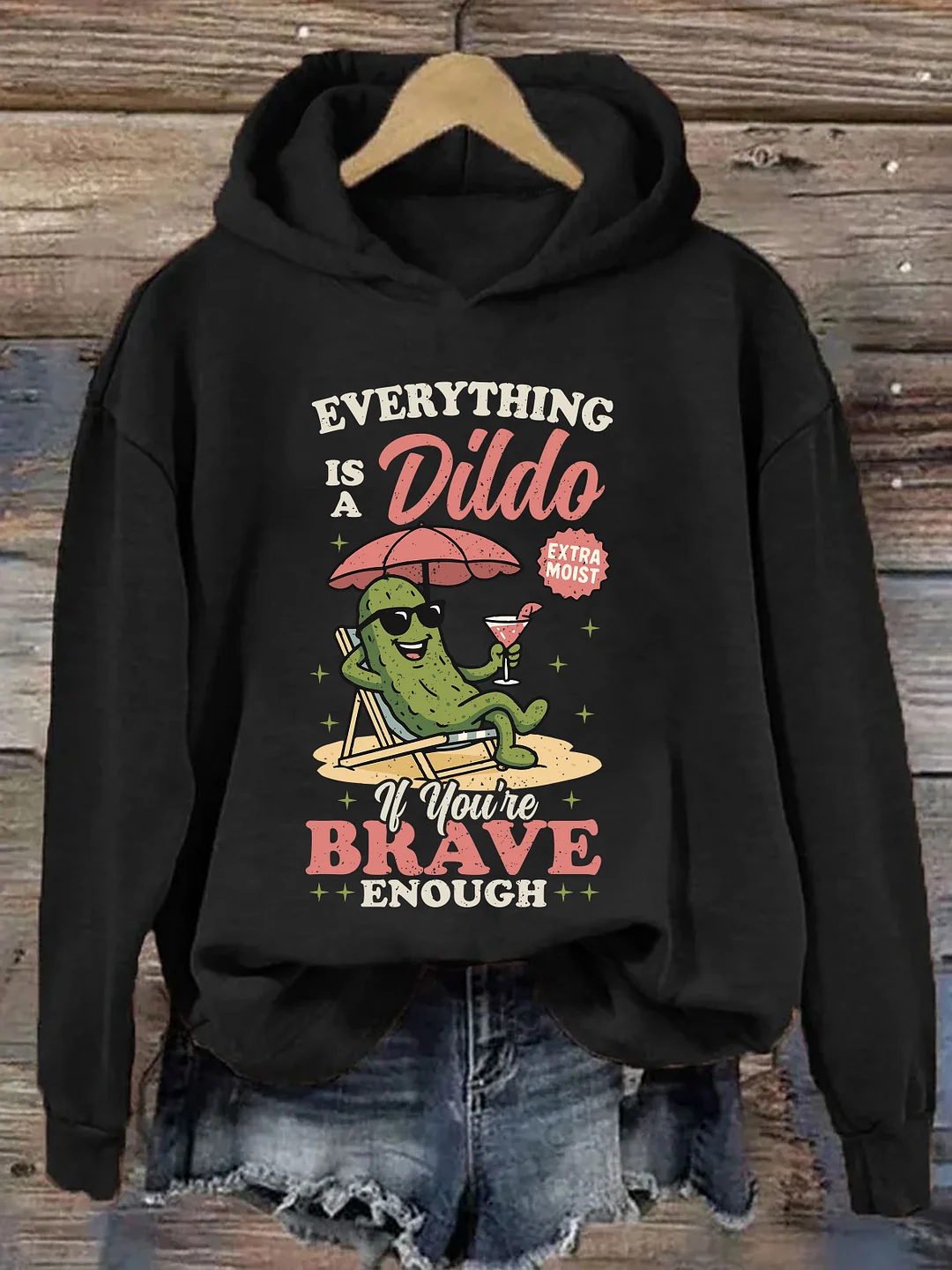 If You&rsquo;re Brave Enough Hoodie