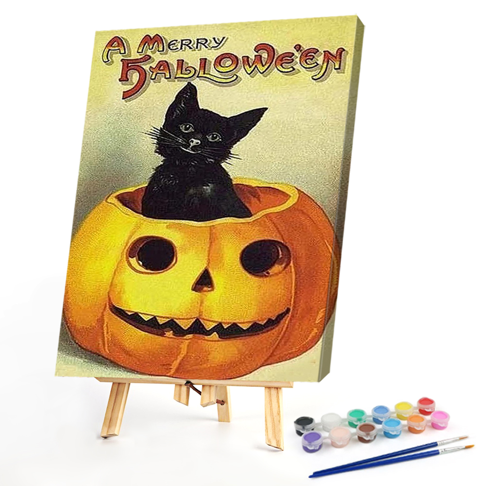 

40*50CM - Paint By Numbers - Halloween, 501 Original