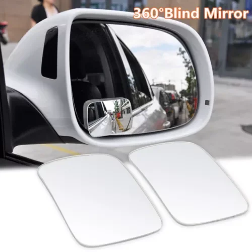 Dronehint 2Pcs Blind Spot Mirror 360 Wide Angle Convex Rear Side View For Car Truck Parts (For: Land Rover) Parts