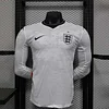 Joyfball 2026 Player Version Long Sleeve England Home Football Jersey（The player version jersey is a bit tight, please pay attention to the size selection）
