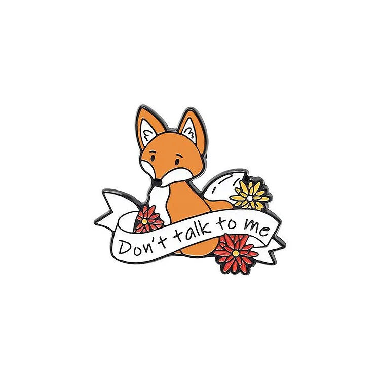 Gross Fox Pins