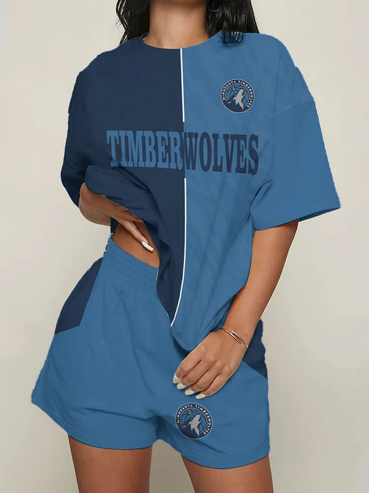 Minnesota Timberwolves Limited Edition Top And Shorts Two-Piece Suits